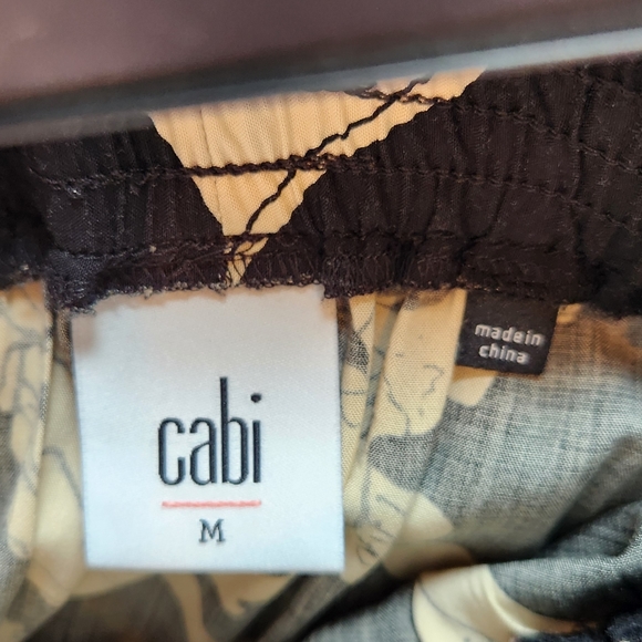 CAbi Isabel Orchid Print Tiered Skirt NWOT - Picture 6 of 7